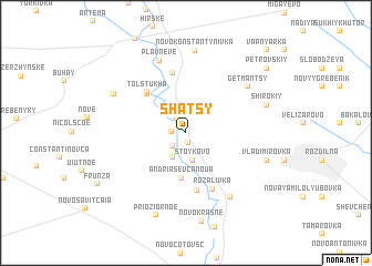 map of (( Shatsy ))