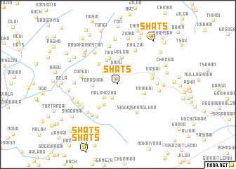 map of Shāts