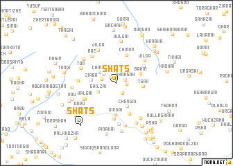 map of Shāts