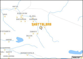 map of Shaţţ al A‘má