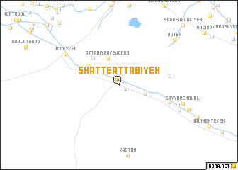 map of Shaţţ-e ‘Attābīyeh