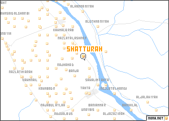 map of Shaţţūrah