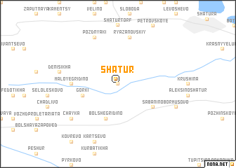 map of Shatur