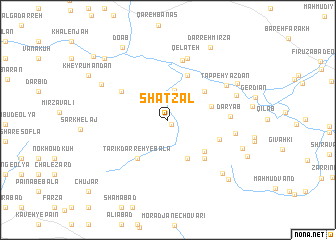 map of Shaţz̧al