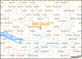 map of Sha-tzu-lun