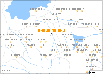 map of Shauáinriaku