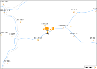 map of Shaud