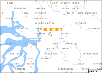 map of Shaukchôn