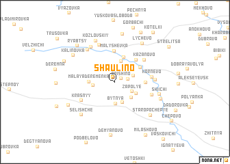 map of Shaulino