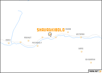 map of Shavadki Bolo