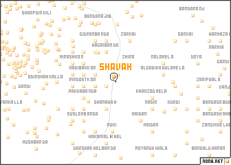 map of Shavah