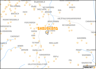 map of Shavākand