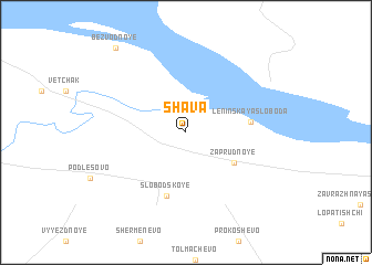 map of Shava