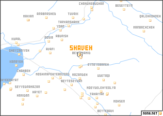 map of Shāveh