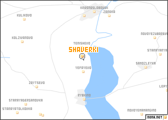 map of Shaverki