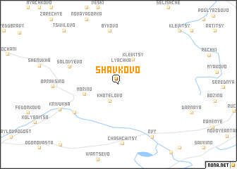 map of Shavkovo