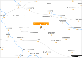 map of Shavnevo