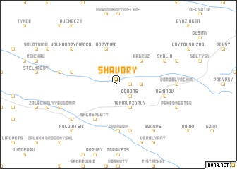 map of Shavory