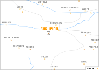 map of Shavrino