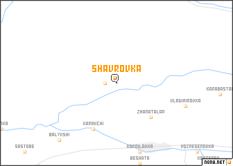 map of Shavrovka