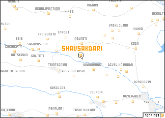 map of Shavsakdari