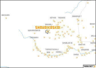 map of Shawai Kaskai