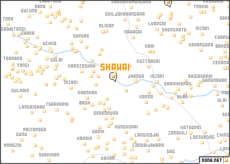 map of Shawai