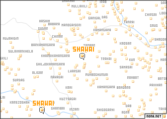 map of Shawai