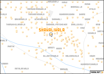 map of Shawāliwāla