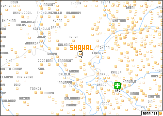 map of Shawāl