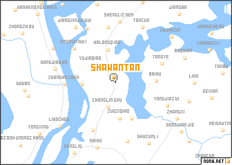 map of Shawantan