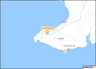 map of Shawan