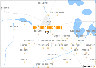 map of Shaware Adambe