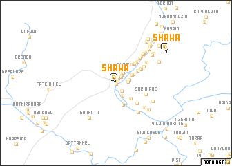 map of Shawa