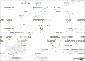 map of Shawbury