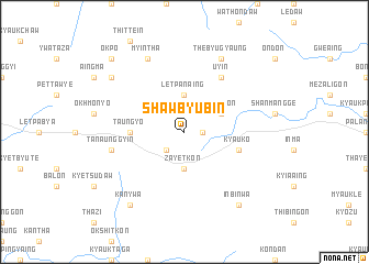 map of Shawbyubin