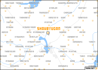 map of Shawbyugan