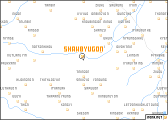 map of Shawbyugon