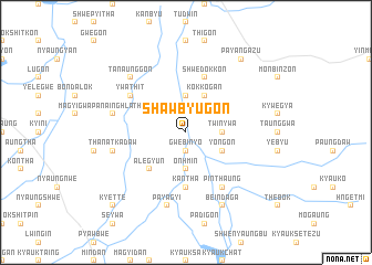 map of Shawbyugon