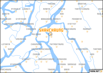 map of Shawchaung