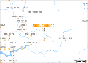 map of Shawchaung