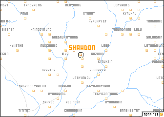 map of Shawdon