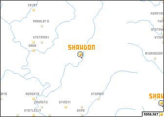 map of Shawdon