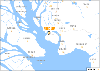 map of Shawei