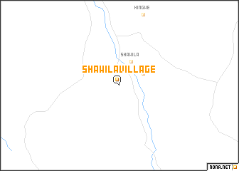 map of Shawila Village