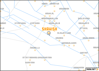 map of Shāwīsh