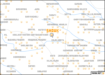 map of Shawk