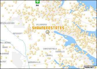 map of Shawnee Estates