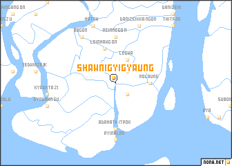 map of Shawnigyigyaung