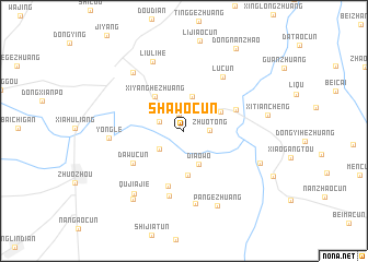 map of Shawocun